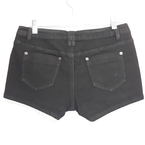 Rare Chiqle denim Architect Aztec design shorts size large - Picture 3 of 8